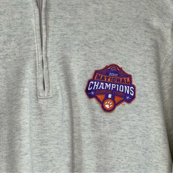 Clemson University 2016 National Championship Sweatshirt - Oatmeal - Picture 2 of 8
